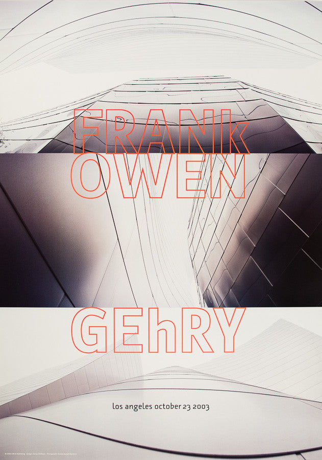 Frank Gehry, Flowing in All Directions Posters (Suite of 3), 2003