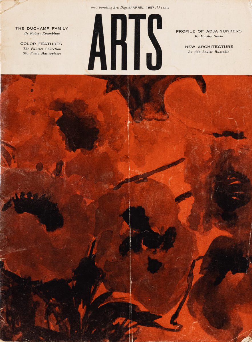 ARTS Magazine, Vol. 31, No. 7, 1957 – "The Duchamp Family"  [Stapled]