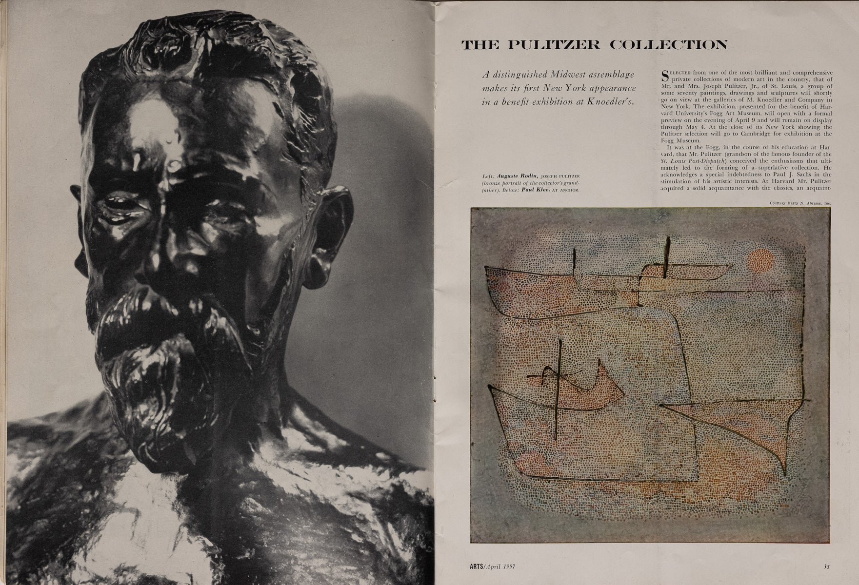 ARTS Magazine, Vol. 31, No. 7, 1957 – "The Duchamp Family"  [Stapled]